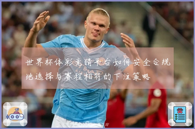 世界杯体彩竞猜平台如何安全合规地选择与赛程相符的下注策略
